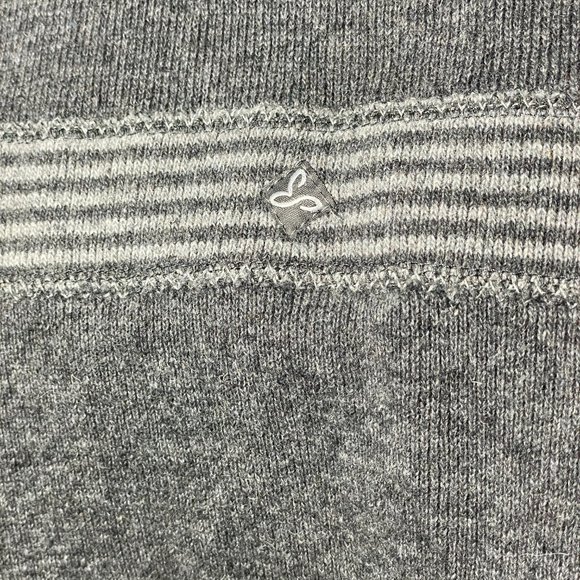 prAna - Grey Breathe Kari Zip Front Hooded Jacket Coat - Picture 7 of 13